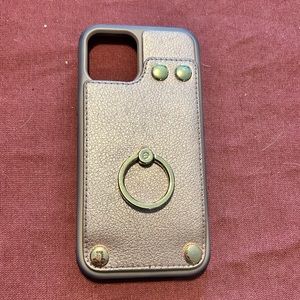 Lameeku Rose Gold Wallet iPhone 12 Case